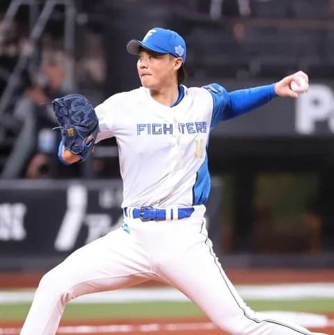 【日本ハム】山崎福也が4回4安打2失点 真っすぐで空振り奪い「シンプルにうれしかった」