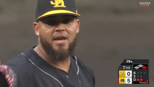 ソフトバンク・ヘルナンデス、イライラを抑えられず 1イニング投げきれずに降板