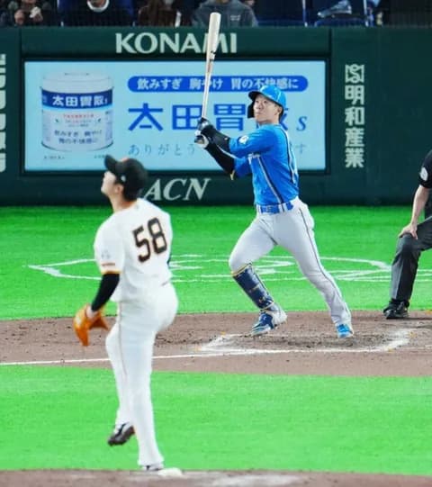 【日本ハム】矢澤宏太、OP戦1号は「完璧でした」 “憧れ”長野の引退試合で自慢の打撃披露