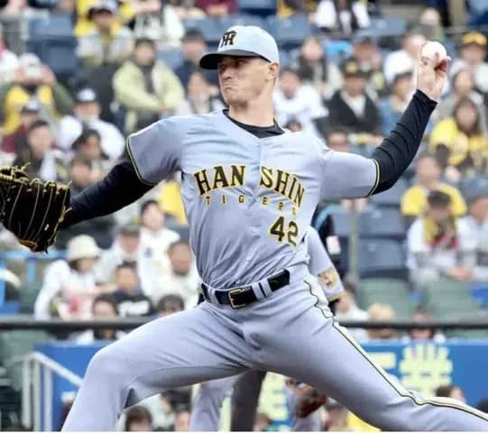 【阪神】新外国人イーストン・ルーカスが5回6安打2失点と課題を残す 4月1日・DeNA戦の先発有力