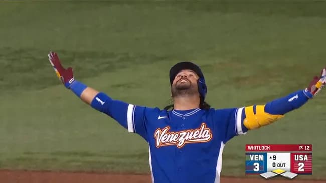 【WBC決勝・アメリカ対ベネズエラ】ベネズエラ、9回表無死二塁からスアレスのタイムリーツーベースで勝ち越し!!!!!!!!!!!!!!!!!!!