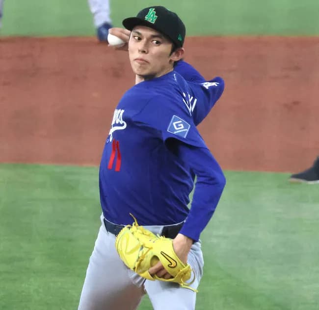 佐々木朗希、3回3者連続四球で降板 防御率18.90でピシャリ!