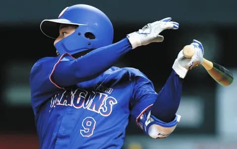 【中日】石伊雄太、チーム唯一の得点となるタイムリー!OP戦打率4割5分、1本塁打、5打点と好調!!