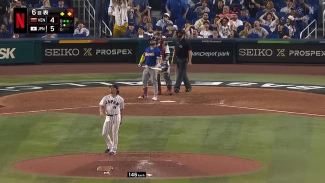 上原「145キロほりゃ!」MLB「なにっ(ブンッ)」伊藤「145キロおりゃ!」MLB「なにっ(カキーン)」