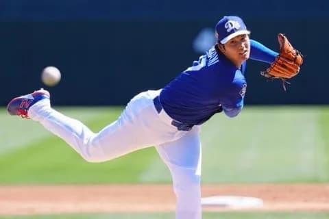 【MLB】大谷翔平、OP戦で4年ぶりの白星 最速161キロ…5回途中4K無失点、二刀流開幕に弾み