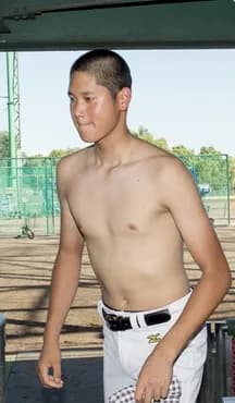 【悲報】高校生の頃の大谷翔平のボディ