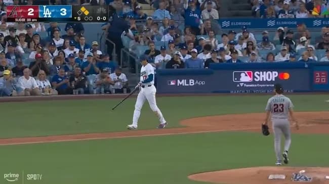 大谷翔平、第三打席は四球で出塁 今日ここまで2出塁