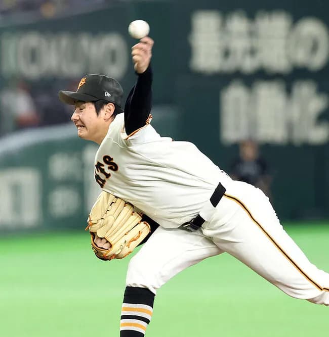 【巨人対阪神開幕戦】巨人ドラ1竹丸和幸が阪神を6回1失点 勝利投手の権利持って降板