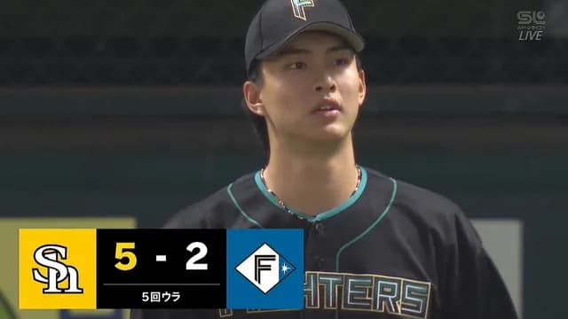 ソフトバンク、2死満塁から怒涛の4連打 好投していた達を一気にKO!