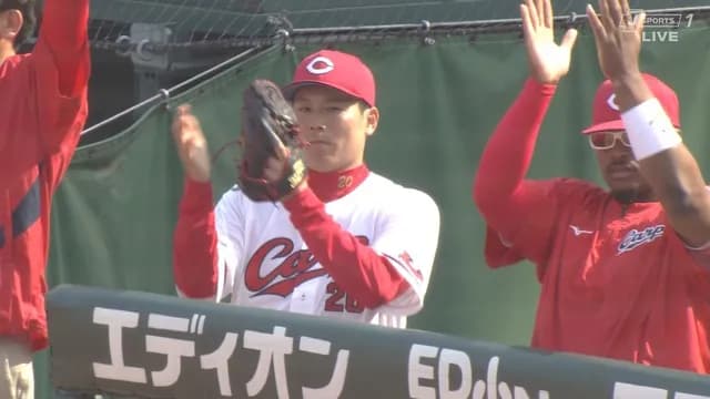 広島・栗林、プロ初先発で6回パーフェクト → 中日エラーでラッキーな援護点wwww