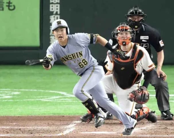 阪神・中川吠えた!プロ初タイムリー「うれしかった」今季8打席目 逆転呼ぶ気迫ヘッスラも