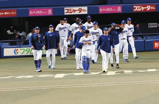 中日ドラゴンズ開幕5連敗wwwwwwwwwwwwww