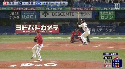 【ヤクルト対広島2回戦】ヤクルトが九回逆転サヨナラ勝ちで開幕5連勝!伊藤が劇的逆転サヨナラ2点適時打!