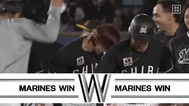 【ロッテ対ソフトバンク1回戦】ロッテ・藤原、逆転サヨナラタイムリー!!!!!!!!!!!!!!!!!!!