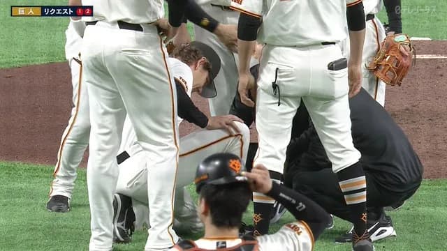 【悲報】 巨人・ハワード、早くも故障 怪我する要素どこやねん…