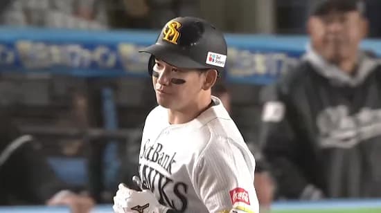 栗原陵矢、打率・OPSで1位