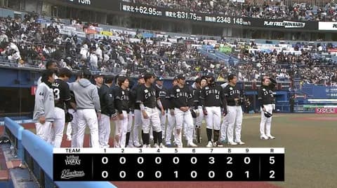 パ・リーグ順位表(4月4日)ロッテ連勝ならず、4球団が勝率5割で並ぶ