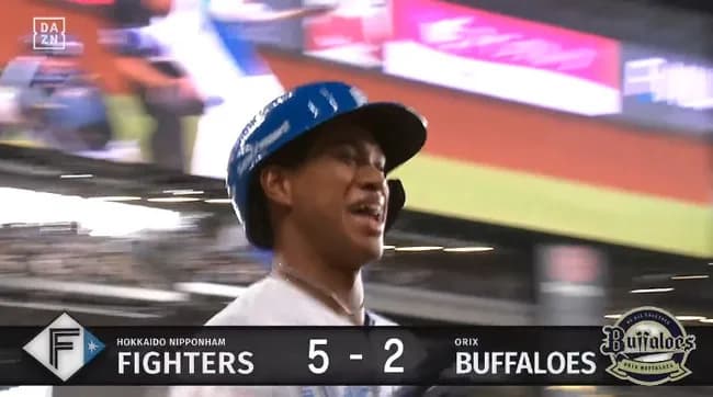 【日本ハム対オリックス3回戦】日本ハム・万波、オリックス・ペルドモから第5号勝ち越し3ランホームラン!日本ハムは球団記録タイとなる開幕から9試合連続本塁打!!!