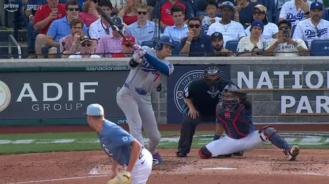 大谷翔平、第四打席は二試合連続マルチ安打となるライト前ヒット!!!!!!