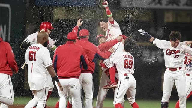 カープドラ3勝田成、打率.238に急上昇!←本職セカンドでスタメン出場してから打撃好調