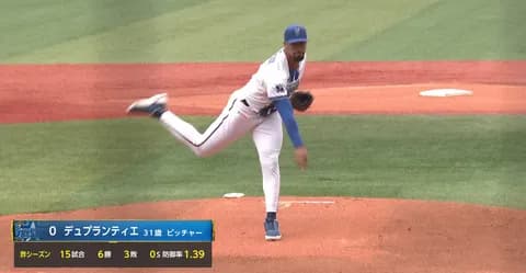 【DeNA】デュプランティエ「インフルエンザ」で登板回避 相川監督が明かす