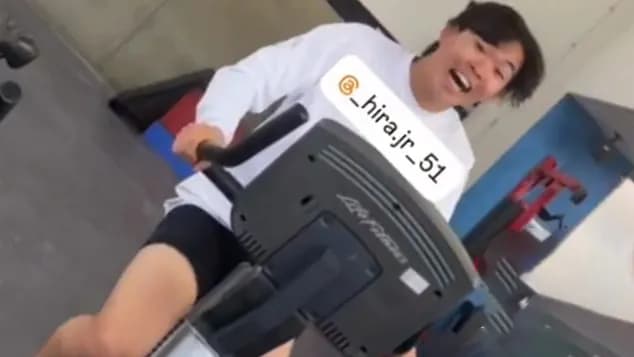 【朗報】カープ平川蓮、ウッキウキでリハビリ開始wwyw