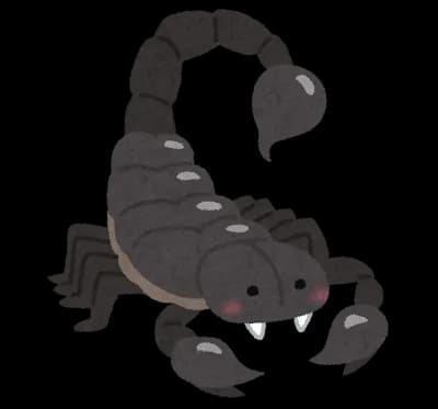 【感動】ワイのサソリ、家に来て初めて餌を食べる