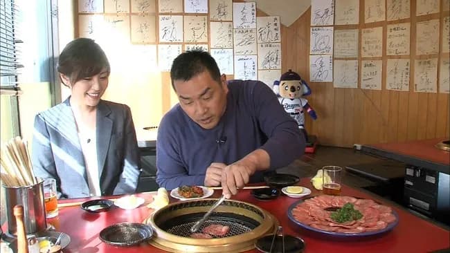 【GIF】プロ野球選手、焼肉の食べ方がやばすぎて炎上wwwwwwwww