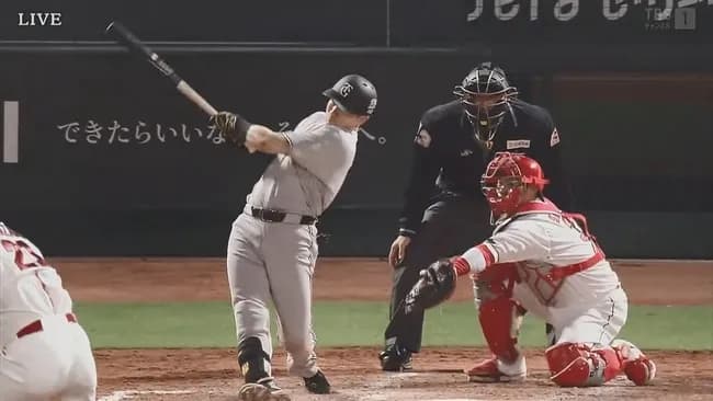 泉口友汰 打率.325(40‐13)3本 OPS.1.013