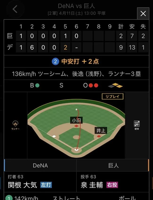 浅野翔吾、後逸