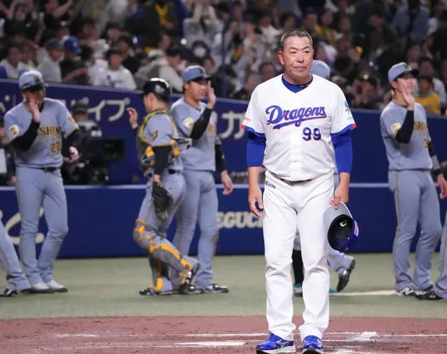 中日・松山、まだ患部が回復していなかった模様