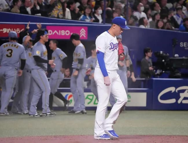 【中日】松山、まだ患部が回復していなかった模様