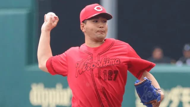 カープ河野佳、防御率1.29で西地区2位!支配下復帰へ猛アピール