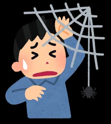 ワイの車の左サイドミラーに蜘蛛が住んでるんやが