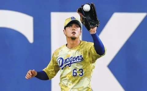 【中日】板山祐太郎、プロ初のセンターで先発!「どこでも守れるように」