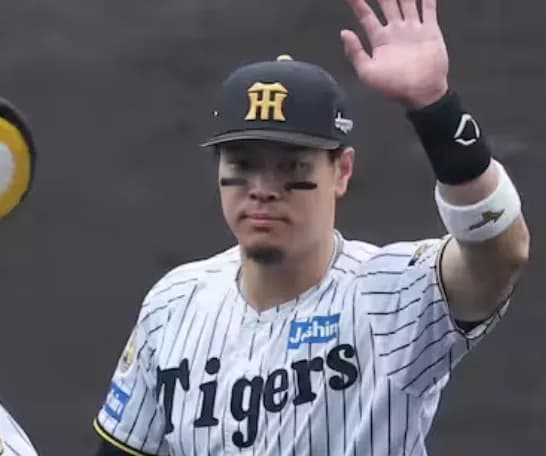 佐藤輝明.405(111-45) 8本 27打点 出塁率.465 OPS1.249←これなに