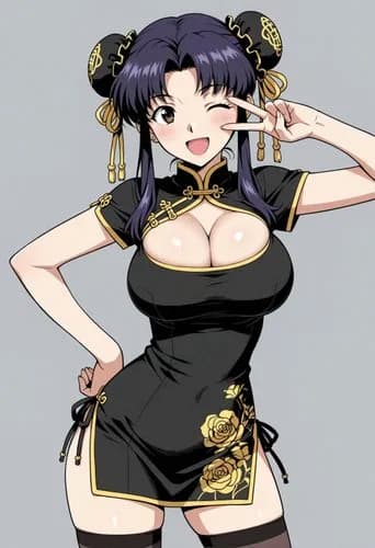 【朗報】葛城ミサト(29)さん、破廉恥コスプレしてしまうwwwwwwwwww