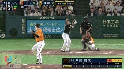 【巨人対ソフトバンク3回戦】ソフトバンク・栗原陵矢、巨人・中川から今日二本目となる第15号ソロホームラン!リードを2点に広げる!!!!!!!!!!!!!!