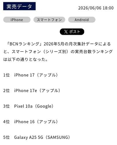 【悲報】最近の女さん、Androidユーザがガチで増えている模様wwwwwwwwww