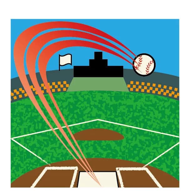 野球「ホームランで遠くに飛ばした選手は1点追加しまーす!」