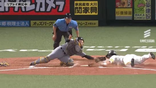 勇ちゃんの神走塁で勝ち越し!!