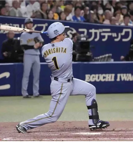 【阪神】森下翔太４戦連続打点「常に初球から打つ準備」で中前２点打　佐藤輝に次ぐ２位13打点