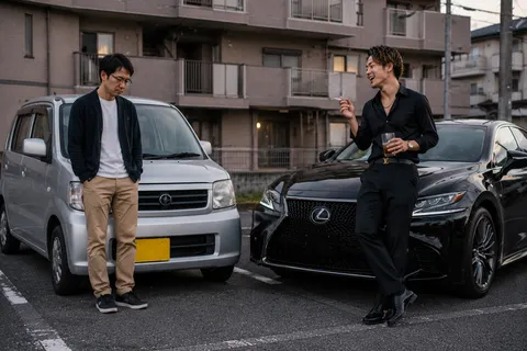 万年金欠、車は中古の軽自動車、酒もタバコもしない既婚者が同僚にいるんだけど