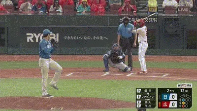 【広島対日本ハム2回戦】広島・ファビアン、日本ハム・柴田から第3号先制ソロホームラン！！！！！！！！！！！！
